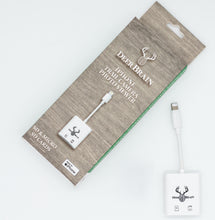 Load image into Gallery viewer, DeerBrain iPhone Trail Camera Chip Reader - SD Card Reader for iPhone